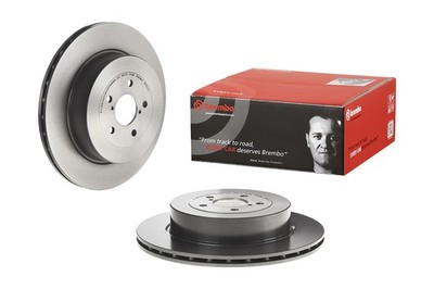 Brembo Rear Left or Right Vented Disc Brake Rotor For Subaru Impreza WRX STI '04