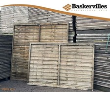 Heavy Duty Lapboard/Overlap Fence Panels 6ft x 4ft @ £24.00 each