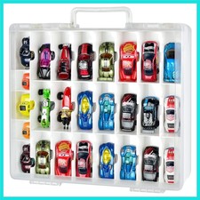 Toys Organizer Storage Compatible with Hot Wheels Car, Container for Matchbox...