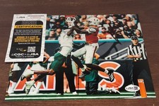 Joshua Moore Signed Autographed 8x10 Photo Miami Hurricanes JSA N2