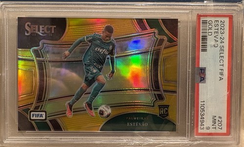 Estevao [Gold] #207 2023 Panini Select FIFA card