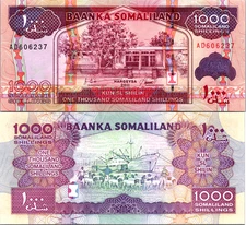 Somaliland 1000 Shillings 2011 UNC Pick-20A