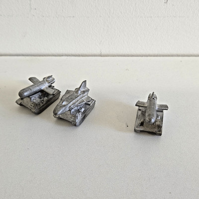 Warhammer 40k Epic: Imperial Guard Deathstrike Raketenwerfer x 3