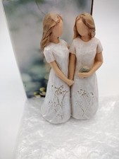 Sisters Figurines for Siblings Day, Gift for Sister, Statue Keepsake Birthday