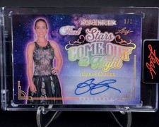 EMILIA CLARKE 2025 Leaf Pop Century PEARL AUTO Gold Holo Autograph Card # 1/1 🔥