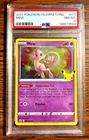 Mew Holo Rare #011|PSA NM-MT 8|2021 SWSH Celebrations|Pokemon TCG|Stamped|25th
