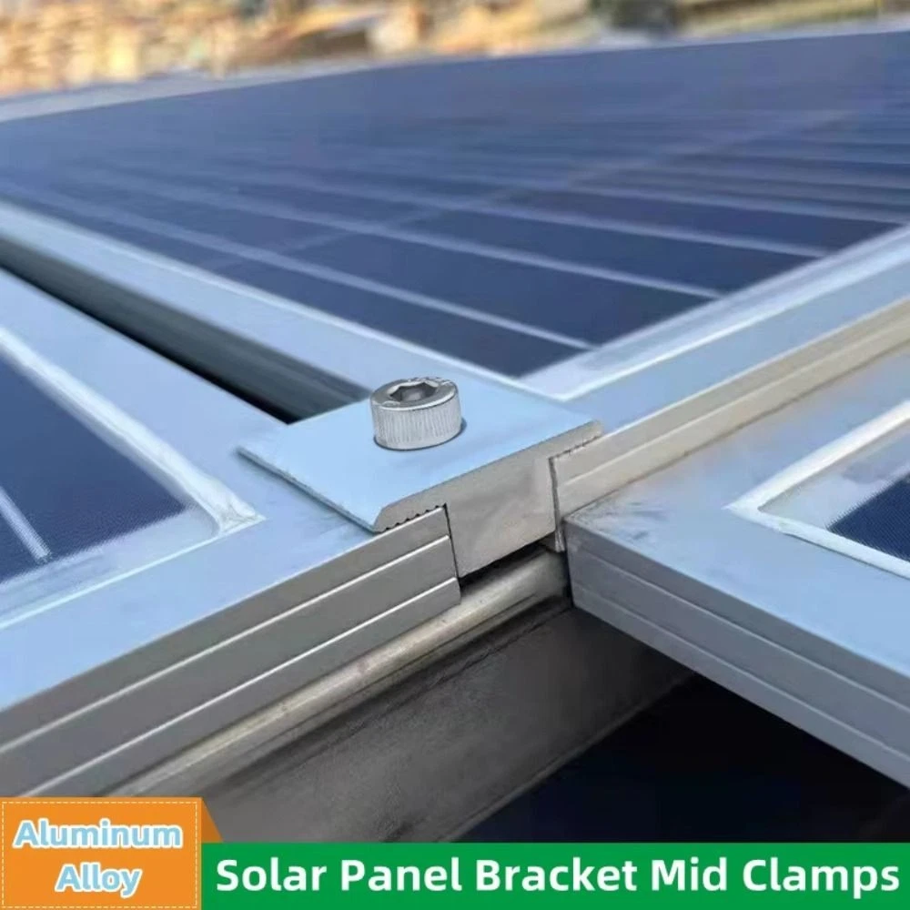 Solar Panel Adjustable Bracket Clamps Solar PV Bracket 30mm 35mm 40mm 45mm