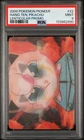 2000 POKEMON PIONEER LENTICULAR PROMO #22 HANG TEN, PIKACHU PSA 9