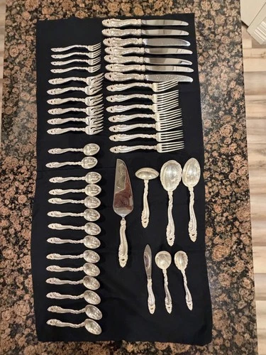 New ListingDecor by Gorham Sterling Silver 4 piece DINNER SIZE place setting