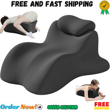 Memory Foam Wedge Pillow for Intimacy Couples, Ergonomic Support Pillow