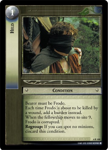 Held - Foil Moderately Played LOTR: Ents of Fangorn (Foil)