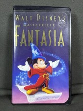 Walt Disney's Masterpiece Fantasia VHS 1991 Mickey Mouse Animation Classic