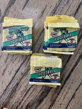 (18) Sealed Packs 93 Bowman Football Jumbo Packs 22 Premium Cards Each