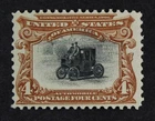 CKStamps: US Stamps Collection Scott#296 4c Mint NH OG Lightly Gum Bend