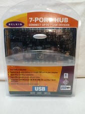 Factory Sealed  BELKIN 7-PORT HUB Connect up to 7 USB devices
