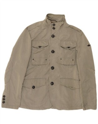 Dekker Herren Utility Jacke UK 38 mittelgrau Polyamid BB06
