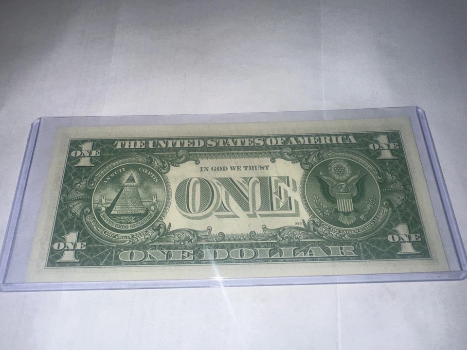 1957 P $1 Dollar Bill Silver Certificate STAR Note FREE SHIPPING VG/F Or Better - Image 2 of 3