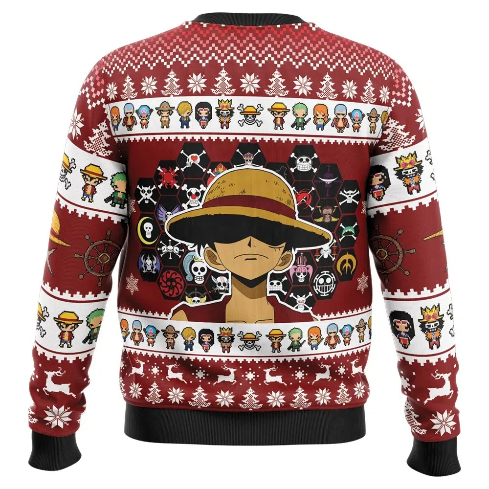 One Piece Jolly Rogers Christmas Ugly Sweater
