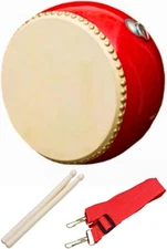 Tropchou Japanese Taiko Wadaiko Drums Dia:240mm w/Stcik From Japan