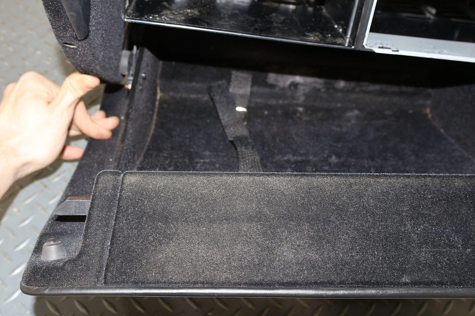 Bentley Flying Spur 2006-2012 Glove box Black