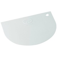 Dr. Oetker 1635 Teigschaber Classic, Aus Flexiblem Kunststoff, 12 X 7,5 Cm, Weiß