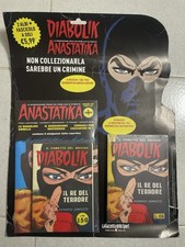 ANASTATIKA DIABOLIK 1 IL RE DEL TERRORE 1962 1964 ZARCONE MARCHESI 2 ALBI N. 1