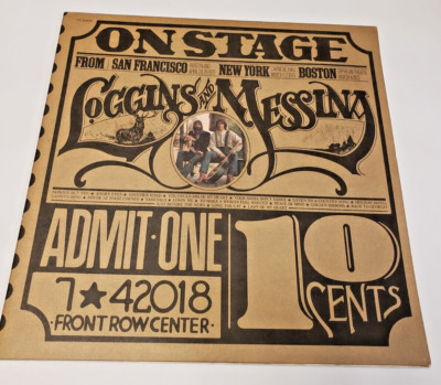 Loggins And Messina On Stage Double vinyl LP Columbia records PG 32848 1974