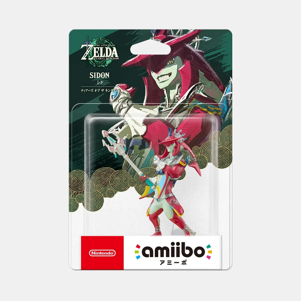 The Legend of Zelda Tears of the Kingdom amiibo Tulin Yunobo Sidon