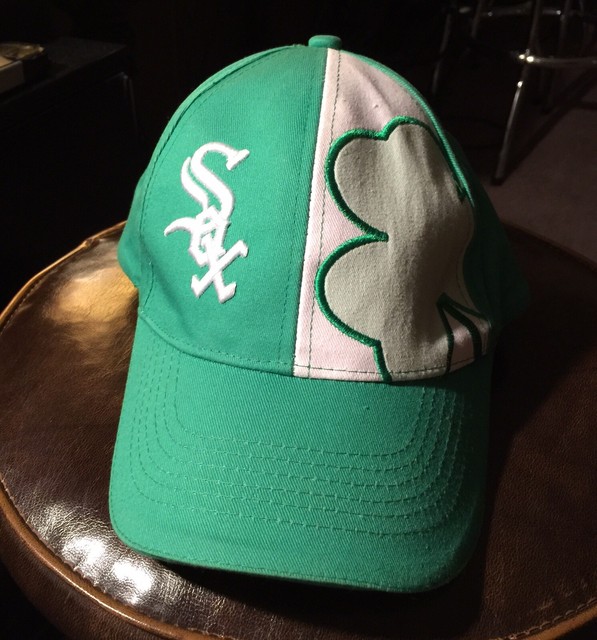 Chicago White Sox Irish Shamrock Green Baseball Cap for Saint Patrick’s