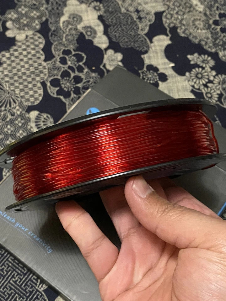 Sain Smart 3D Printer Filament Red Diameter 1.75mm Weight 0.25 Kg - Image 4 of 4