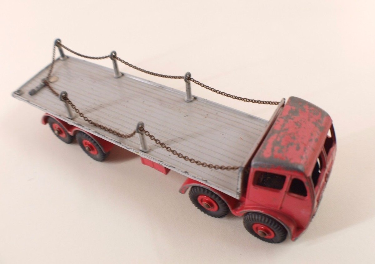 Dinky Toys Collection – Camion Plateau à Chaînes Foden GB N°905 – Rare, État D'Usage