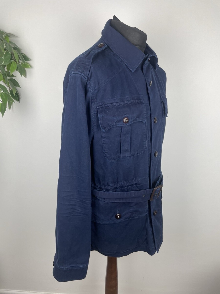 Polo Ralph Lauren Safari Belted Twill Jacket Size XL RRP £550