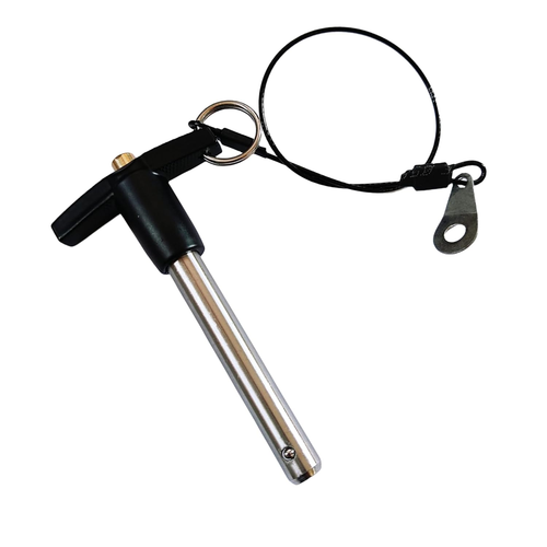 Push-Button Quick Release Pin Stainless Steel 304 T Handle Lock Pins, Pin Dia 11 - Picture 7 of 12