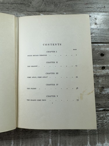 1911 Children's Book "Peter and Wendy" J.M. Barrie, 1st US edition/print - Picture 9 of 13