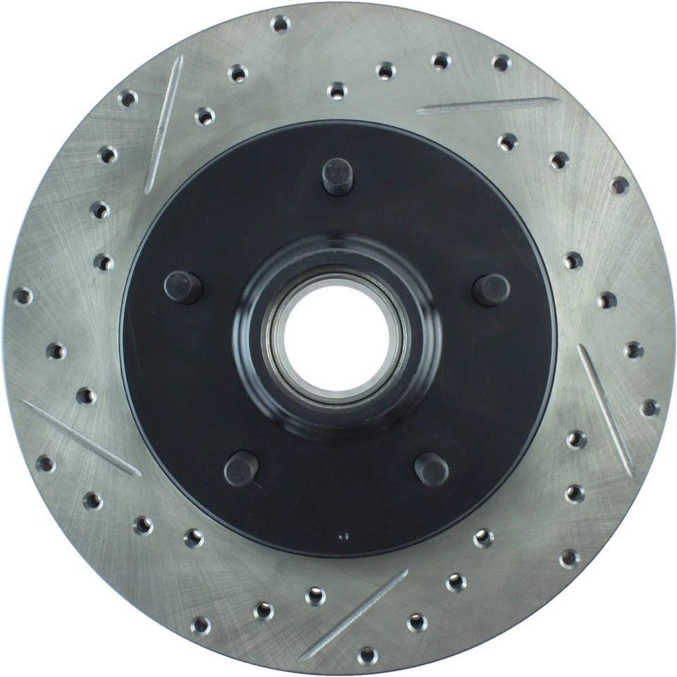 Front PAIR Disc Brake Rotor for 1991-1992 Oldsmobile Custom Cruiser (46130) - Image 2 of 4