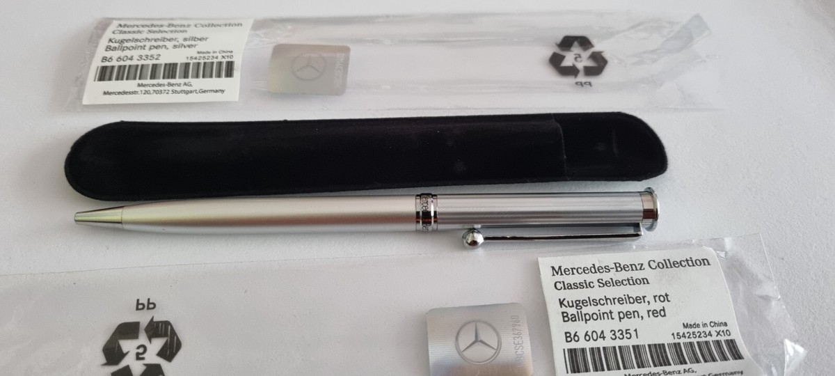 New Genuine Mercedes-Benz Classic Ballpoint Pen Set B66043351