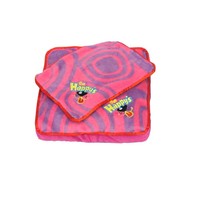 1 X Happys Lazy Bones Bed And Blanket - Pink on sale 1 X Happys Lazy Bones Bed And Blanket - Pink on sale