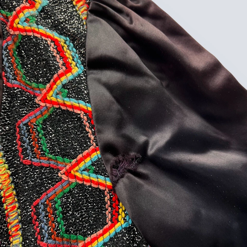 Chaqueta Camisa Glam Vintage Años 70 Disco Rock N Roll Top Foto 4 de 4