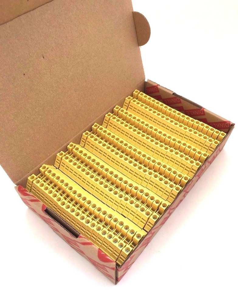 Kit Blocchi Terminali Per Guida DIN Dinkle DK4N - Per Cavi 10 - Foto 4