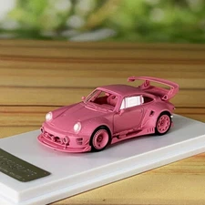 DCM 1/64 Scale Porsche 964 RWB Pink Diecast Model Collection Toy gift