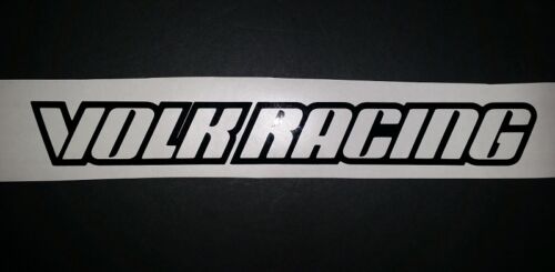 Volk Racing vinyl cut sticker / decal PAIR 2 suit drift cars etc - Picture 4 of 8