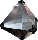 Large Marine Radar Reflector Aluminum 340x340x470mm for Boat Safety Stock USA