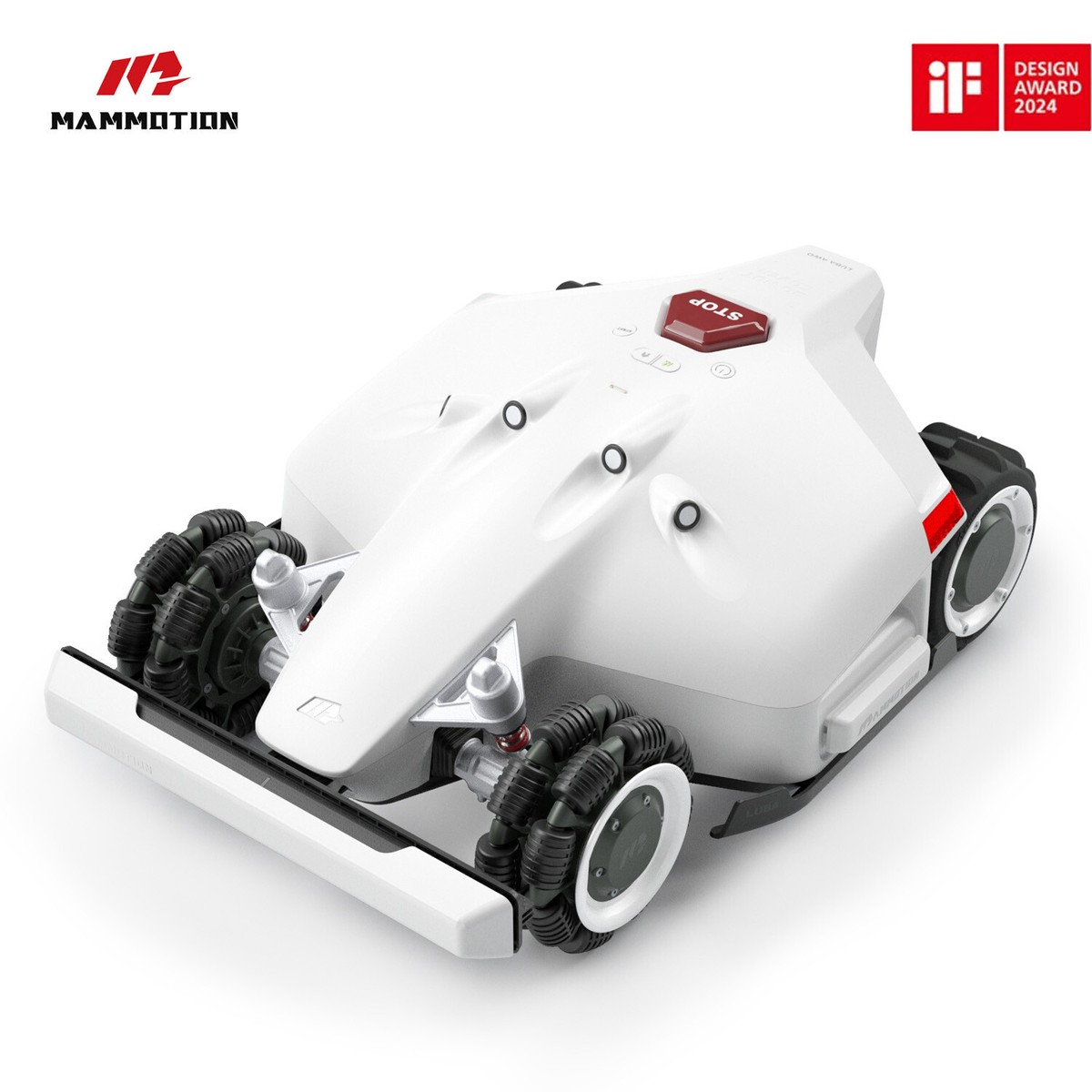 MAMMOTION LUBA 1 AWD 3000 Robot Lawnmower 0.75acres Cutting 1-2.7