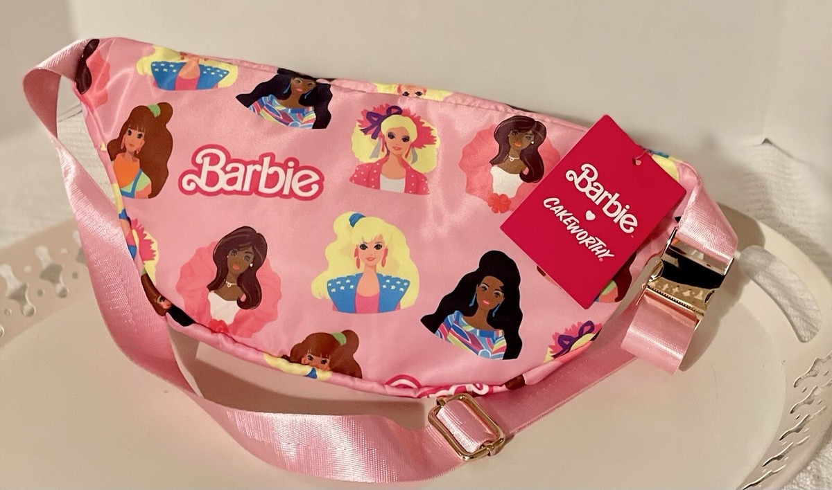 Cakeworthy x Barbie Pink Belt Bag Crossbody New With Tags Limited