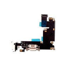 Apple iPhone 6 Plus Charging Port Replacement Charger Flex Mic Headphone White