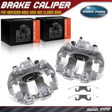 2Pcs Rear Brake Calipers with Bracket for Mercedes-Benz W219 W211 CLS550 E350