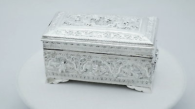 Antique Burmese Silver Box Circa 1890 | eBay Antique Burmese Silver Box Circa 1890 | eBay