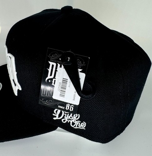 Gorra Dyse One Loco Snap Back negra gráfica ajustable - Imagen 3 de 3
