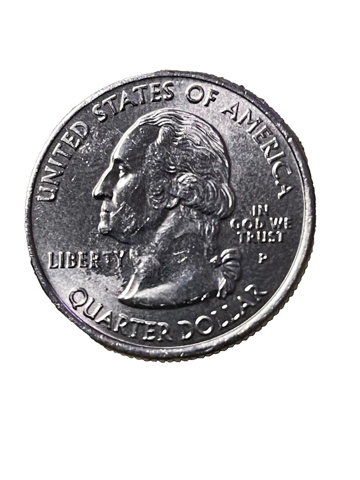 2007 P Idaho State Quarter Cent Coin From US Mint 25 Cents Esto Perpetua 1890 - Image 2 of 4