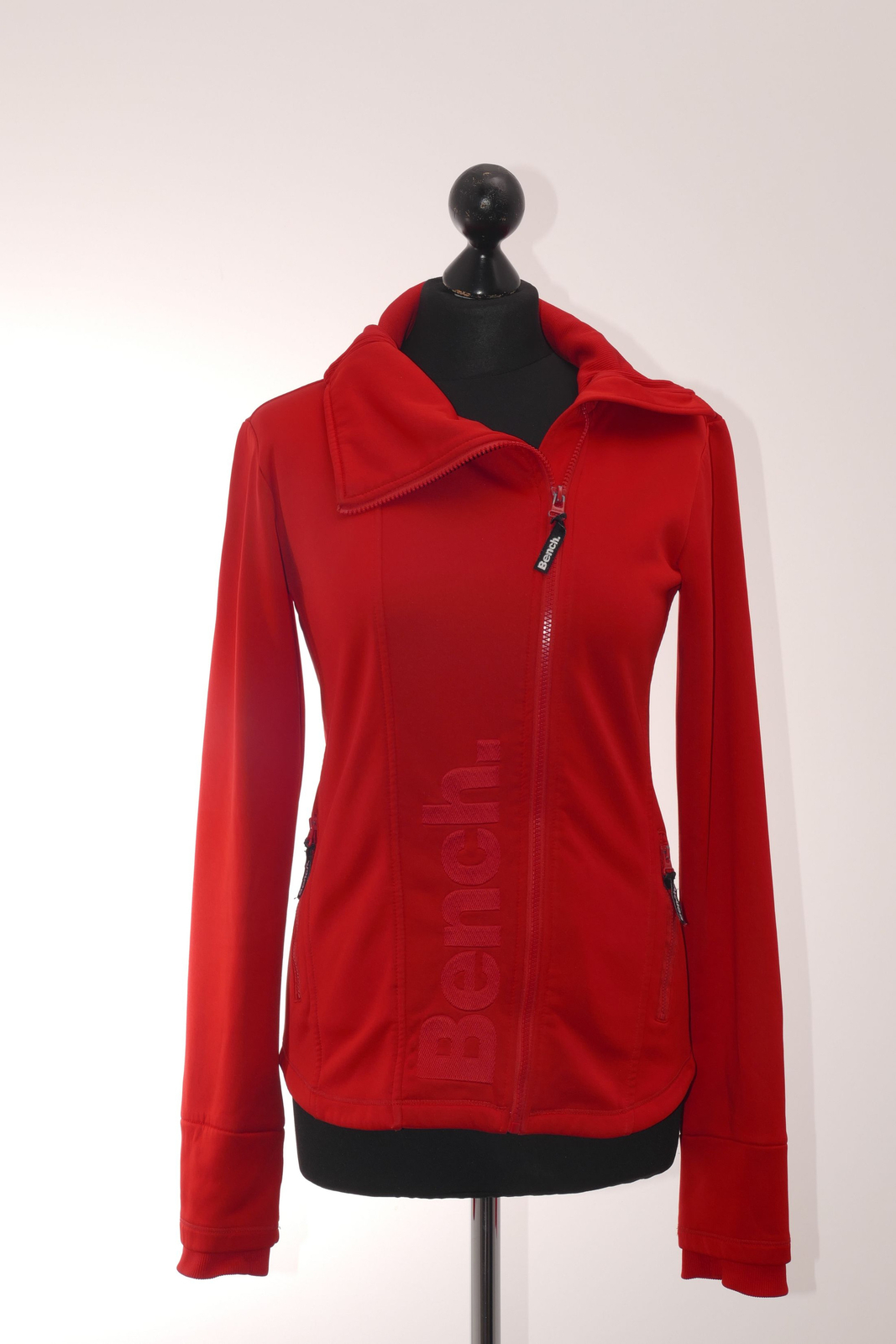 Bench Women's Softshell Jacket M Red Solid Light - image 1